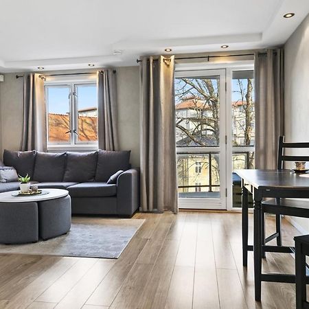 Mitt Hotell Apartments Moss Bagian luar foto