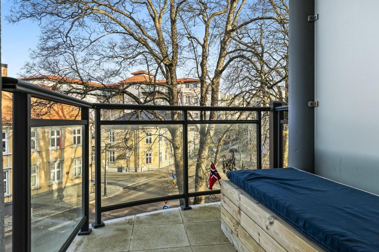 Mitt Hotell Apartments Moss Bagian luar foto
